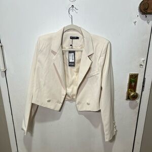 Cropped Blazer